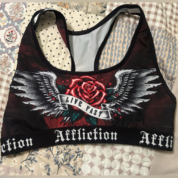 Affliction Women's Ion Bra Top - Picture 3 of 5